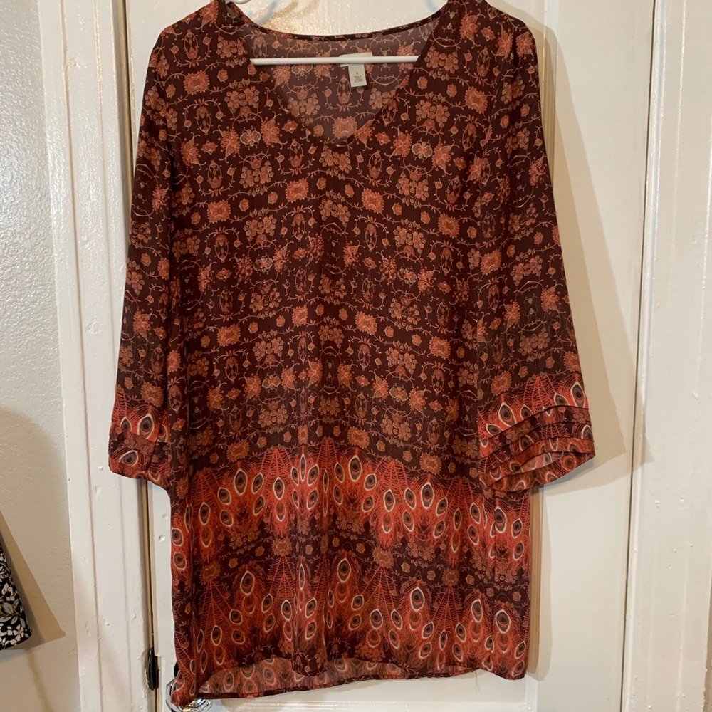 Hinge warn neutrals tunic